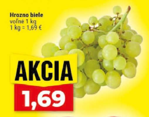 Hrozno biele