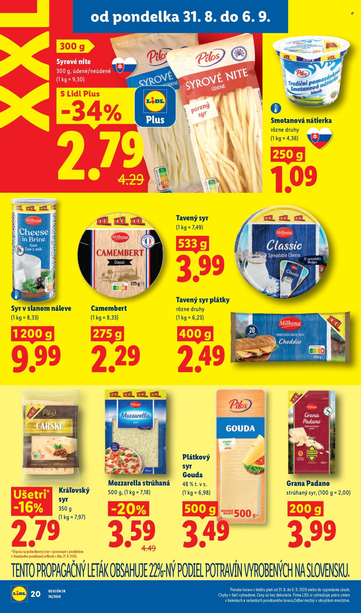 Leták Lidl - 31.8.2026 - 6.9.2026. Strana 28