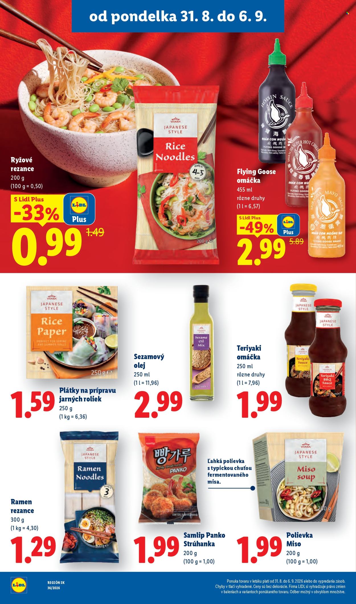 Leták Lidl - 31.8.2026 - 6.9.2026. Strana 44