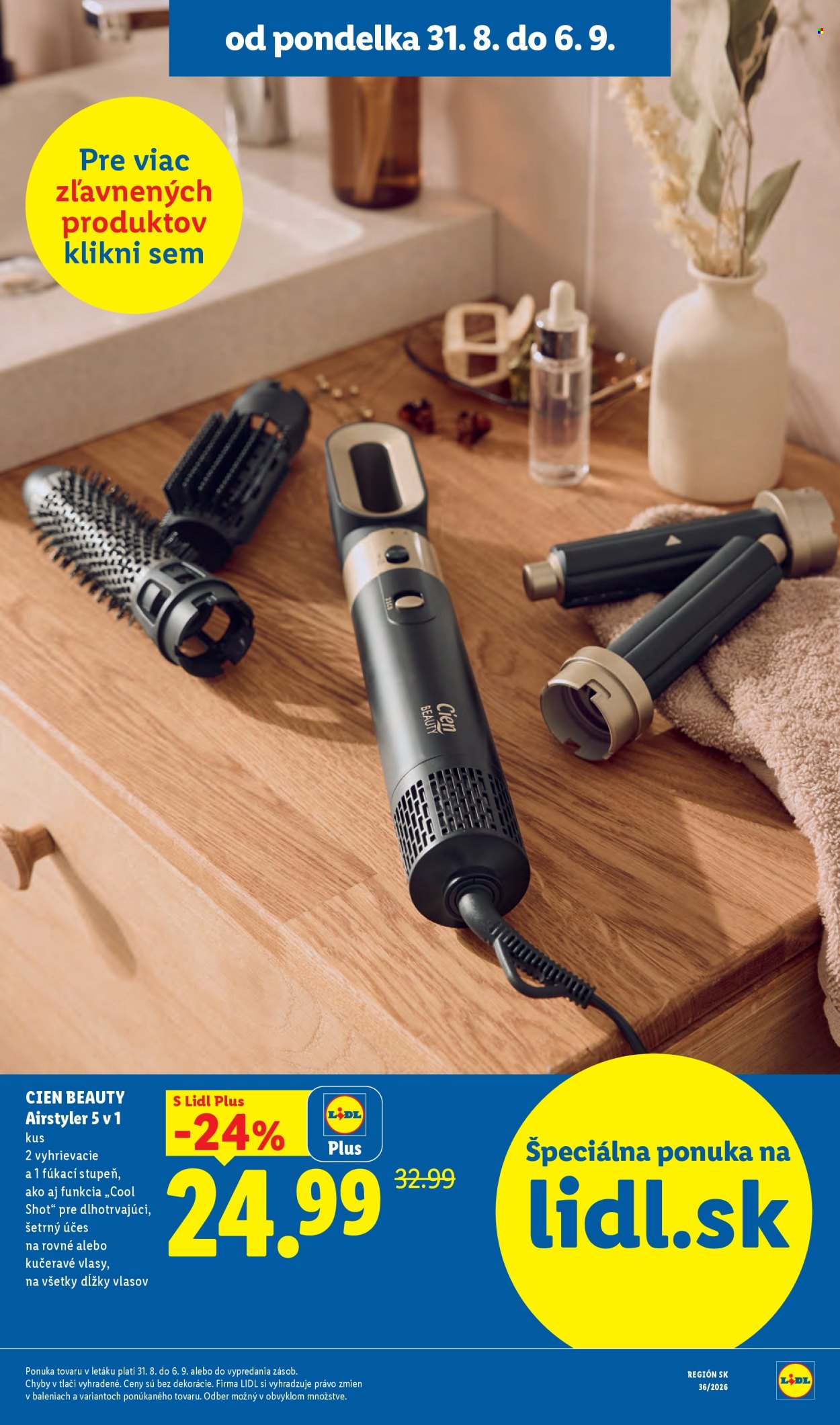 Leták Lidl - 31.8.2026 - 6.9.2026. Strana 59