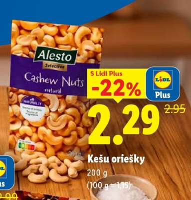Kešu oriešky