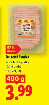 Dusená šunka