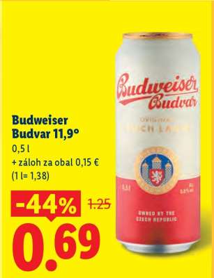Budweiser Budvar 11,9°