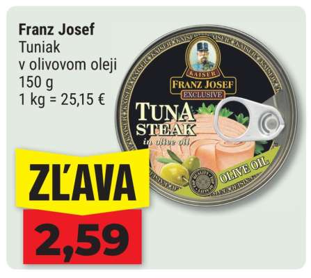 Franz Josef Tuniak v olivovom oleji