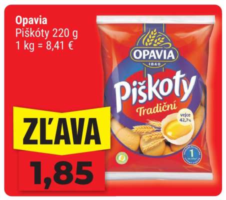 Opavia Piškóty