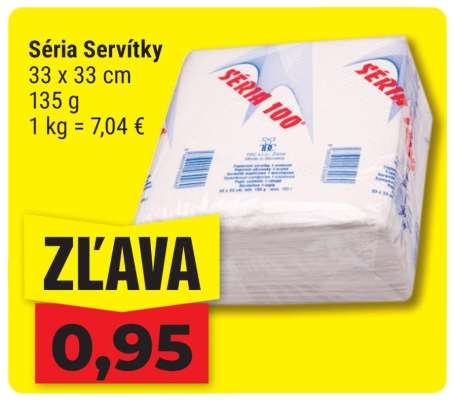 Séria Servítky