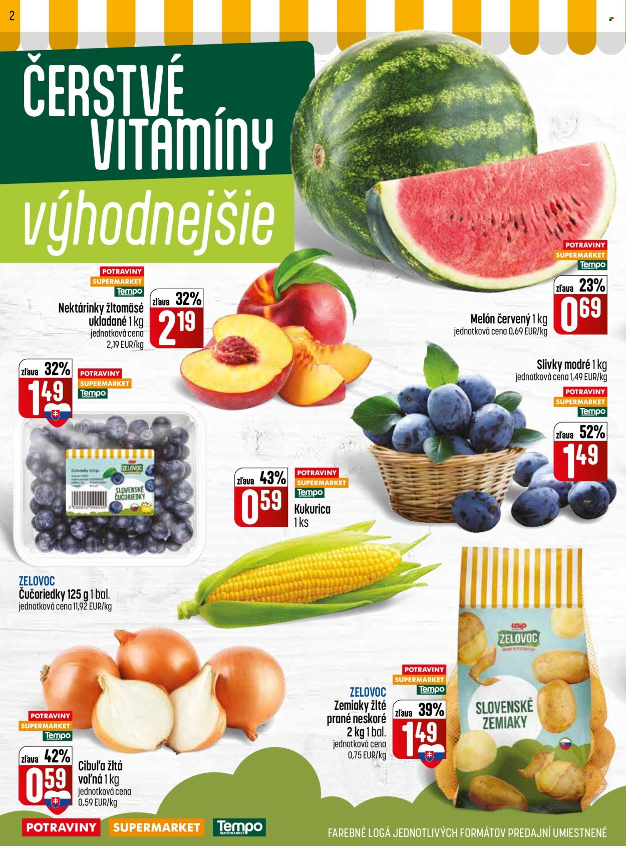 Leták COOP Jednota - 3.9.2026 - 9.9.2026. Strana 2
