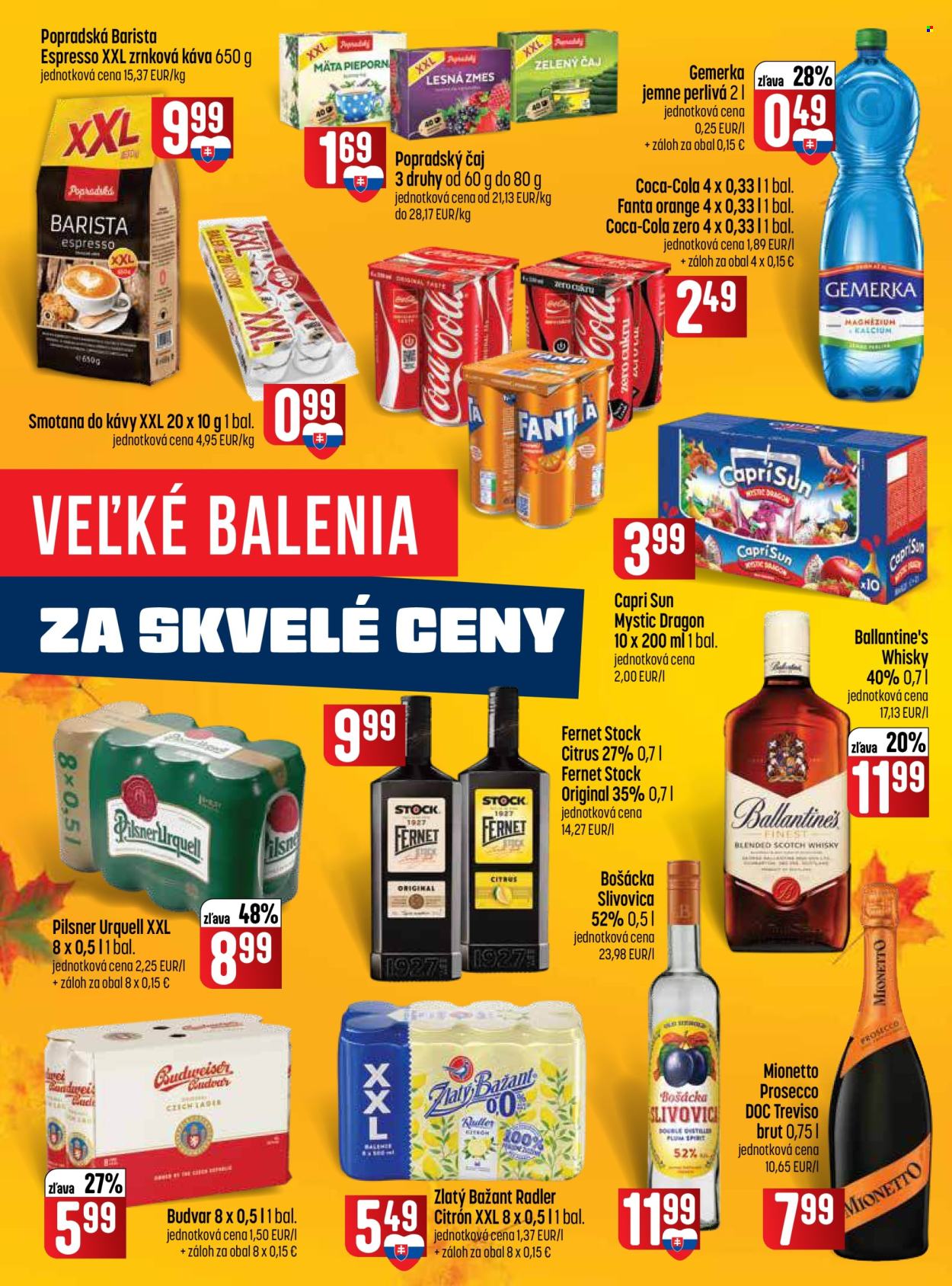 Leták COOP Jednota - 3.9.2026 - 23.9.2026. Strana 6