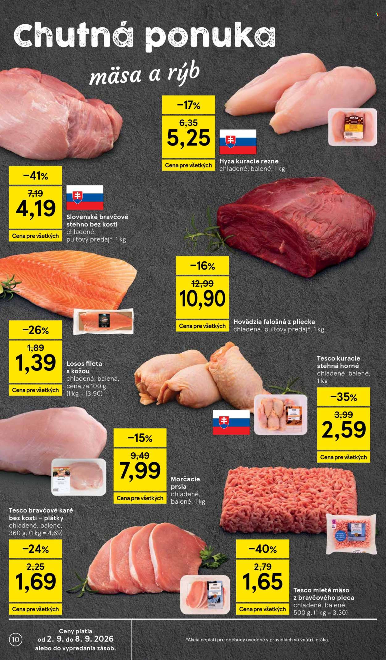 Leták TESCO - 2.9.2026 - 8.9.2026. Strana 10