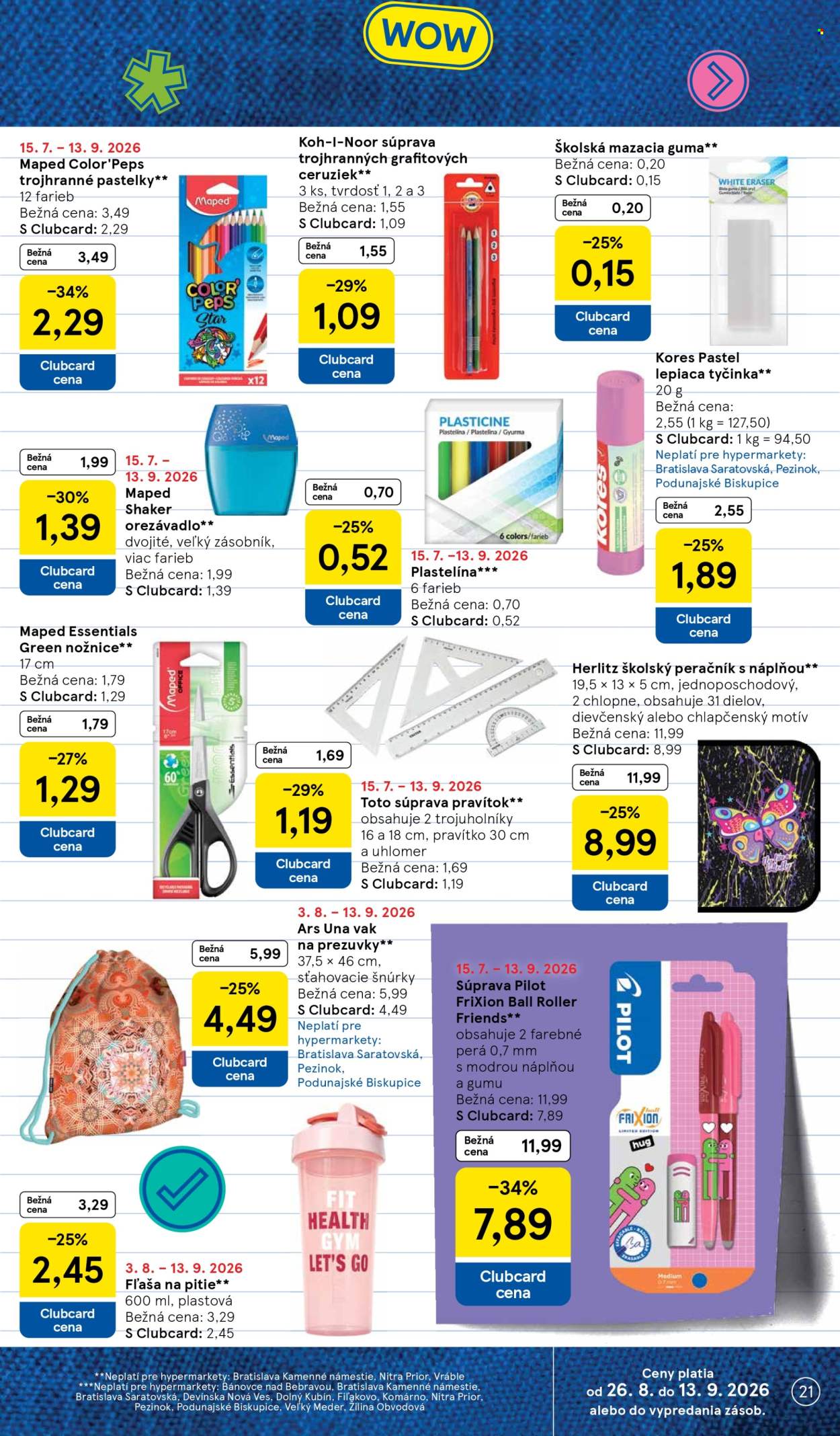 Leták TESCO - 2.9.2026 - 8.9.2026. Strana 21