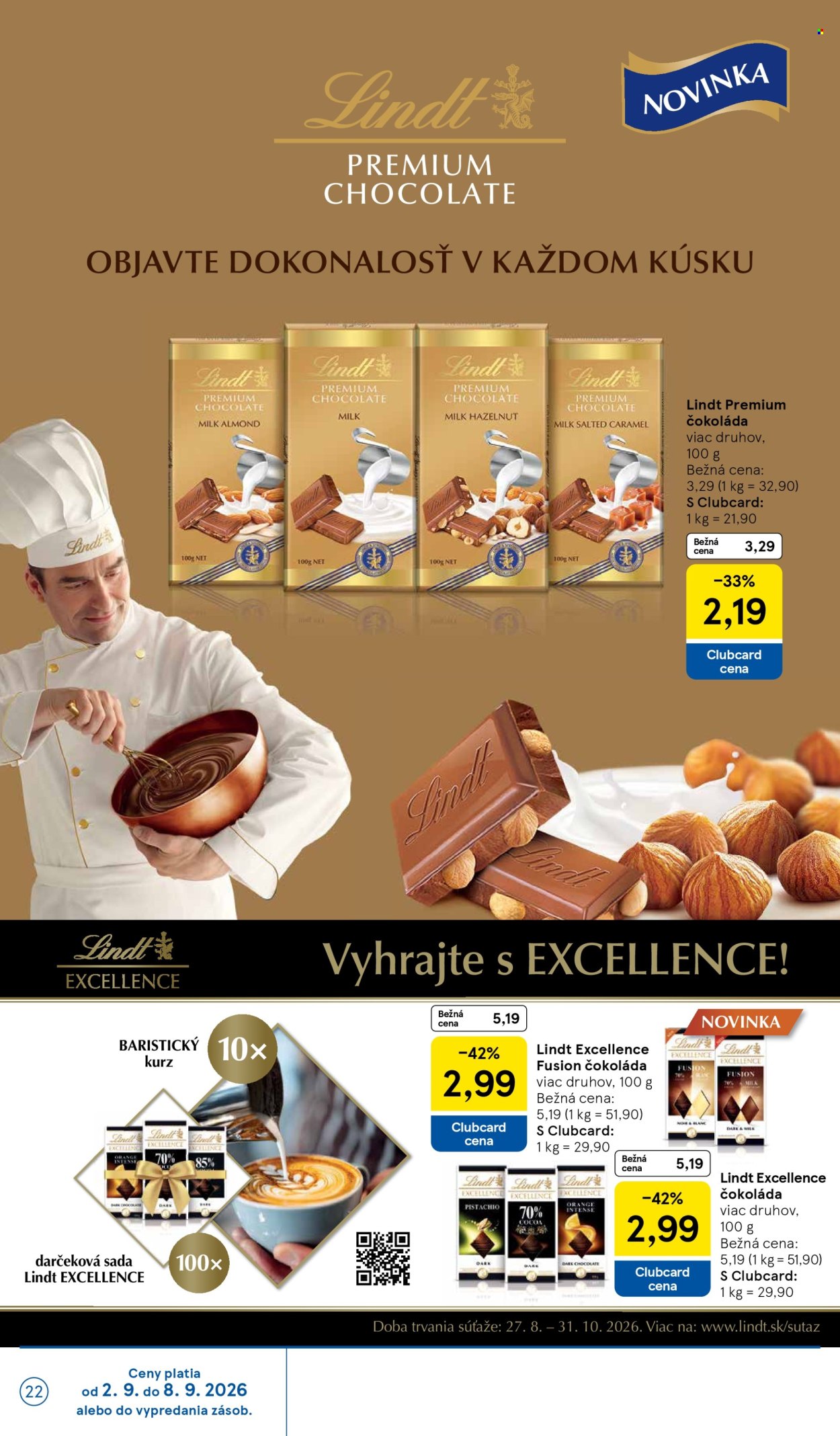 Leták TESCO - 2.9.2026 - 8.9.2026. Strana 22