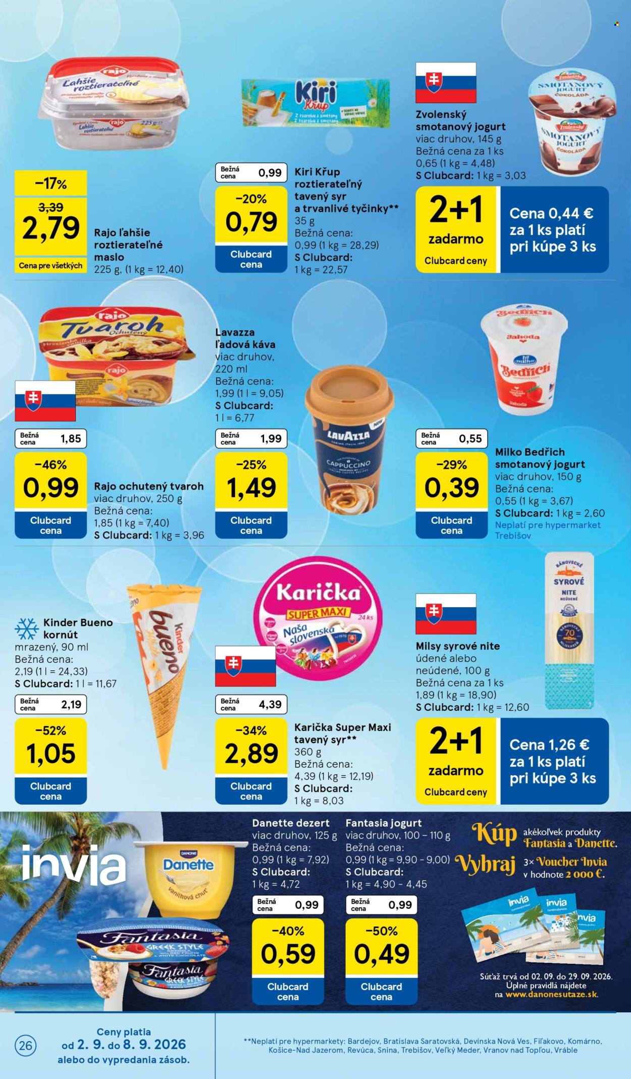 Leták TESCO - 2.9.2026 - 8.9.2026. Strana 26