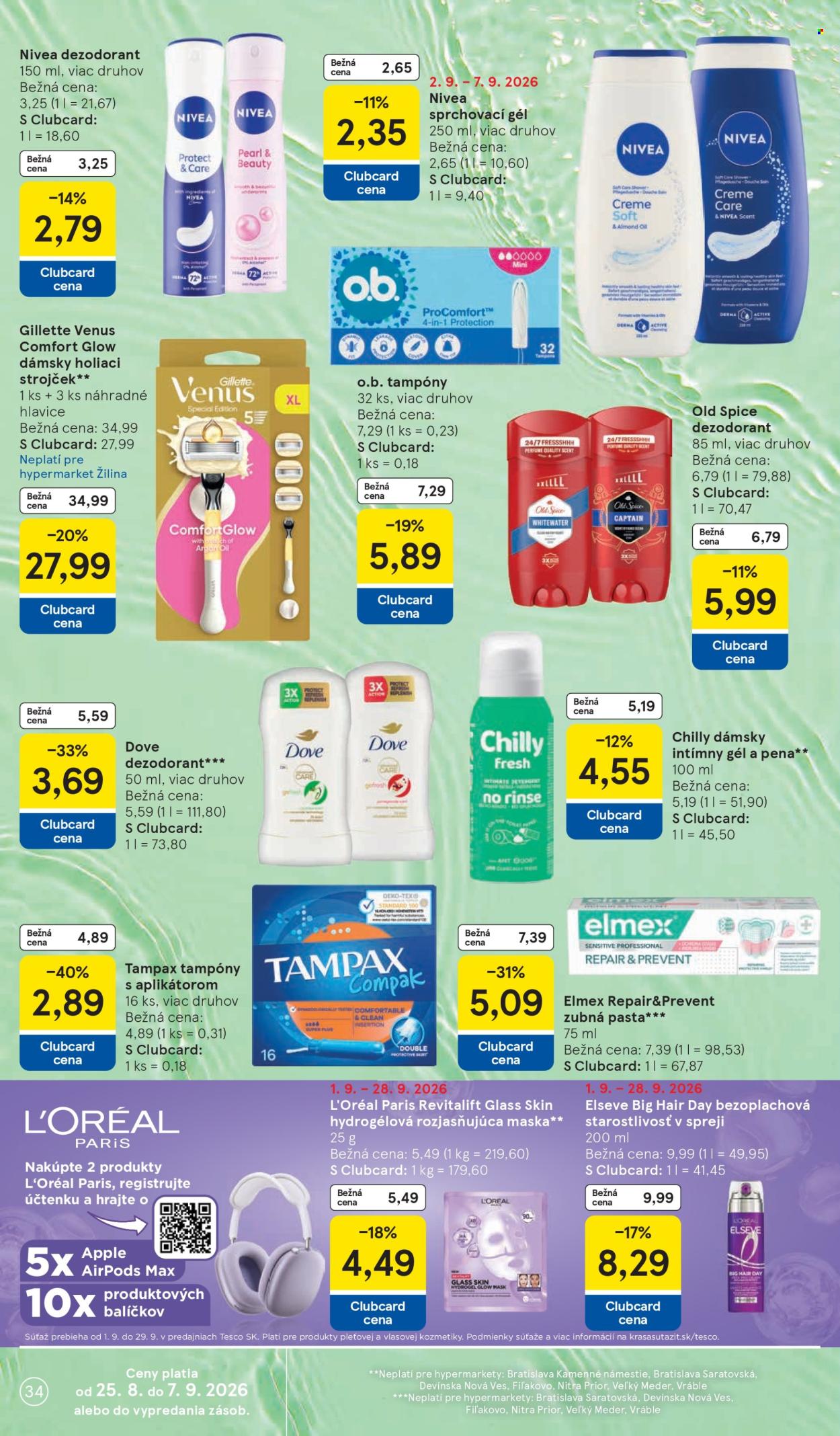 Leták TESCO - 2.9.2026 - 8.9.2026. Strana 34