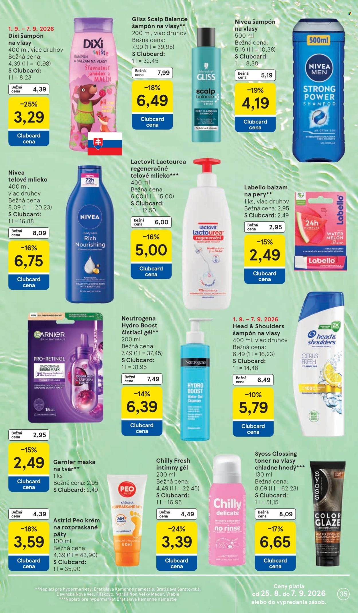 Leták TESCO - 2.9.2026 - 8.9.2026. Strana 35