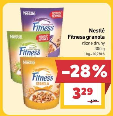 Nestlé Fitness granola