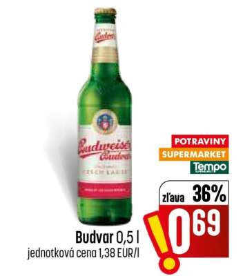Budvar 0,5 l