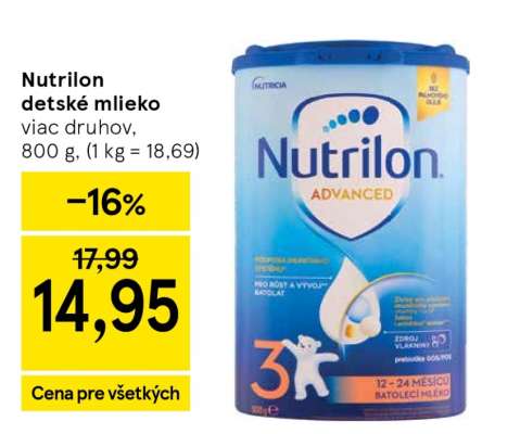 Nutrilon detské mlieko