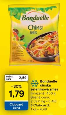 Bonduelle čínska zeleninová zmes