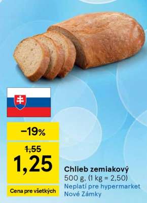 Chlieb zemiakový
