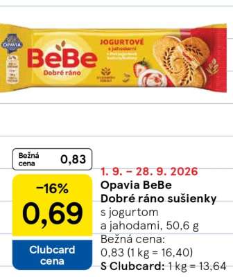 OPAVIA BEBE DOBRÉ RÁNO Sušienky