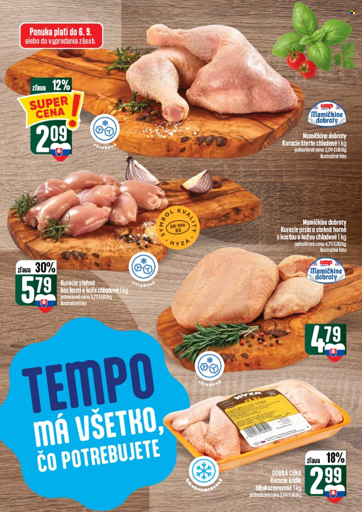 Leták COOP Jednota - 3.9.2026 - 9.9.2026. Strana 13