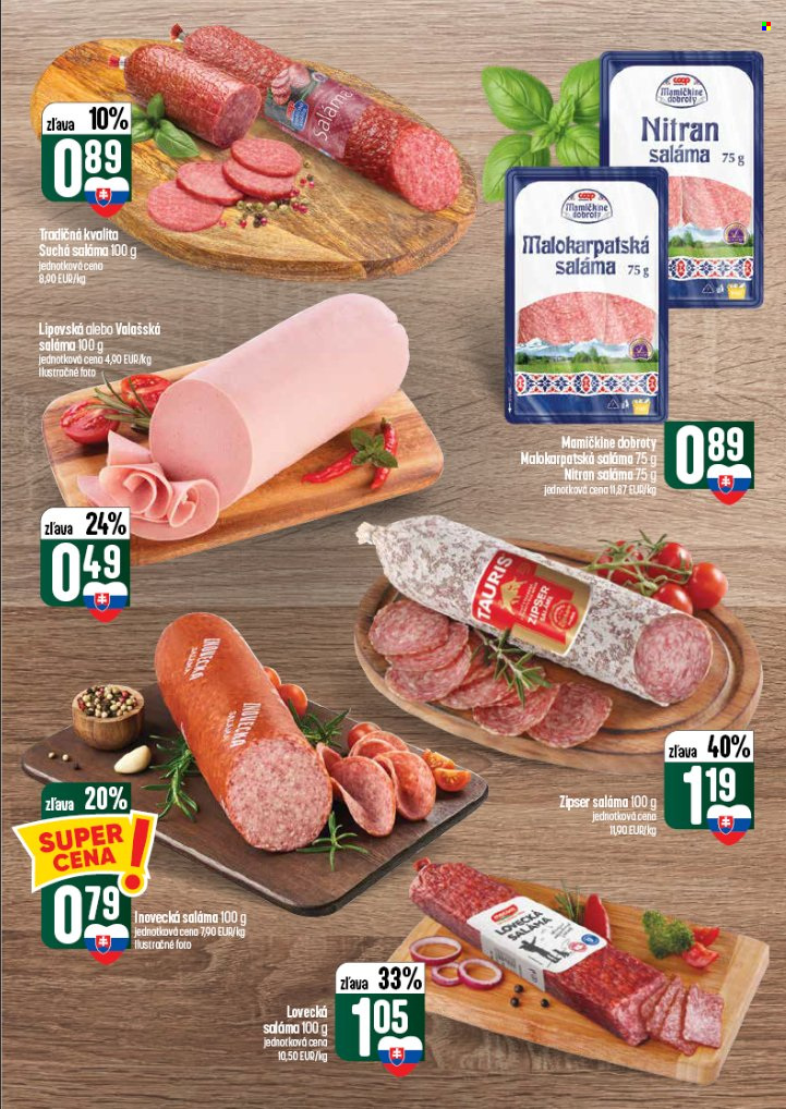 Leták COOP Jednota - 3.9.2026 - 9.9.2026. Strana 16