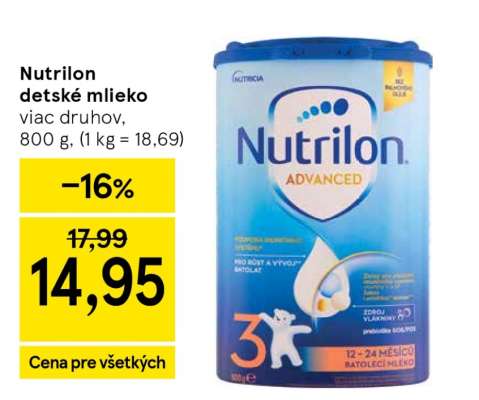 Nutrilon detské mlieko