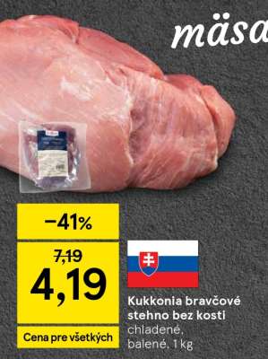 Kukkonia bravčové stehno bez kosti