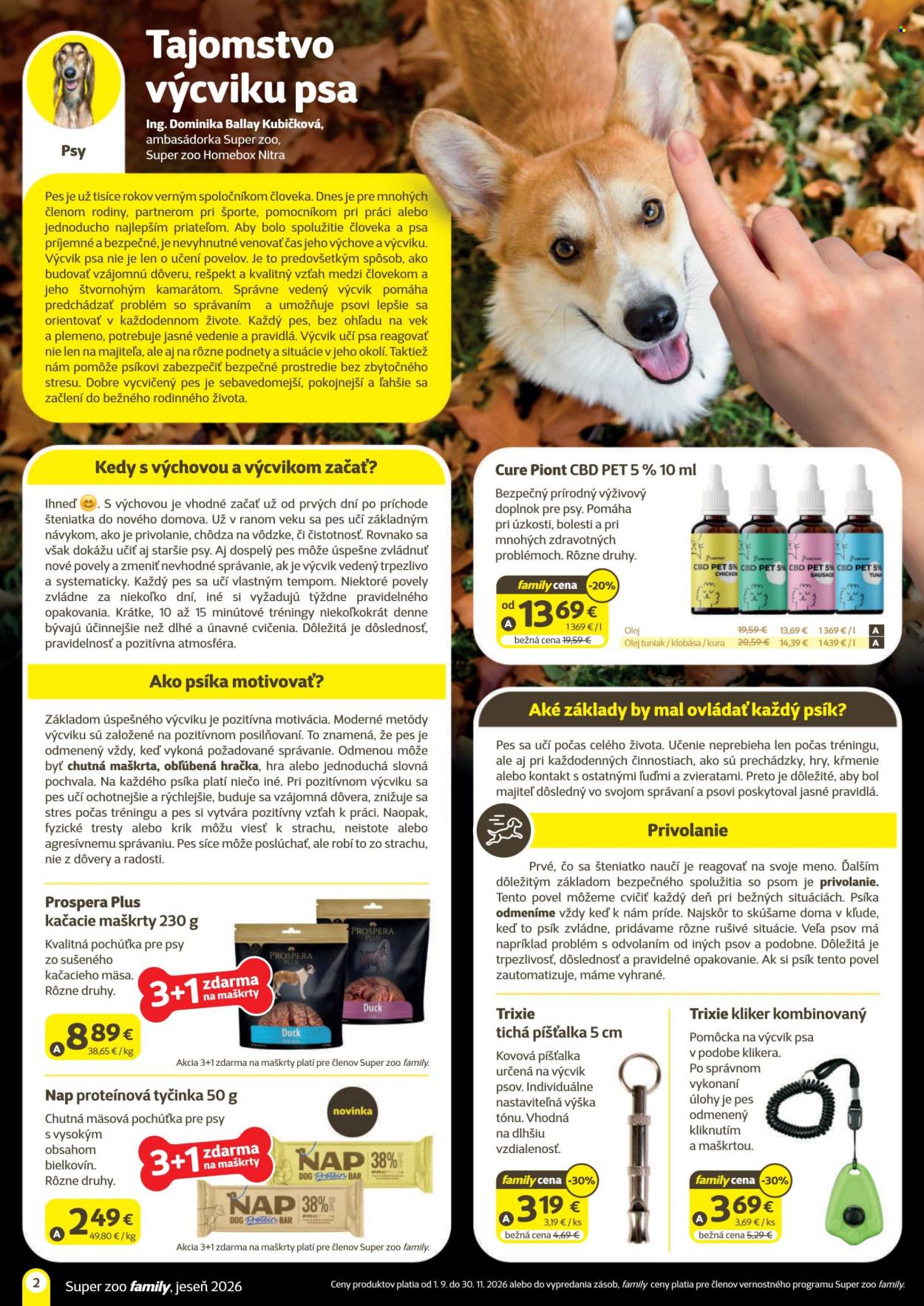 Leták SUPER ZOO. Strana 2