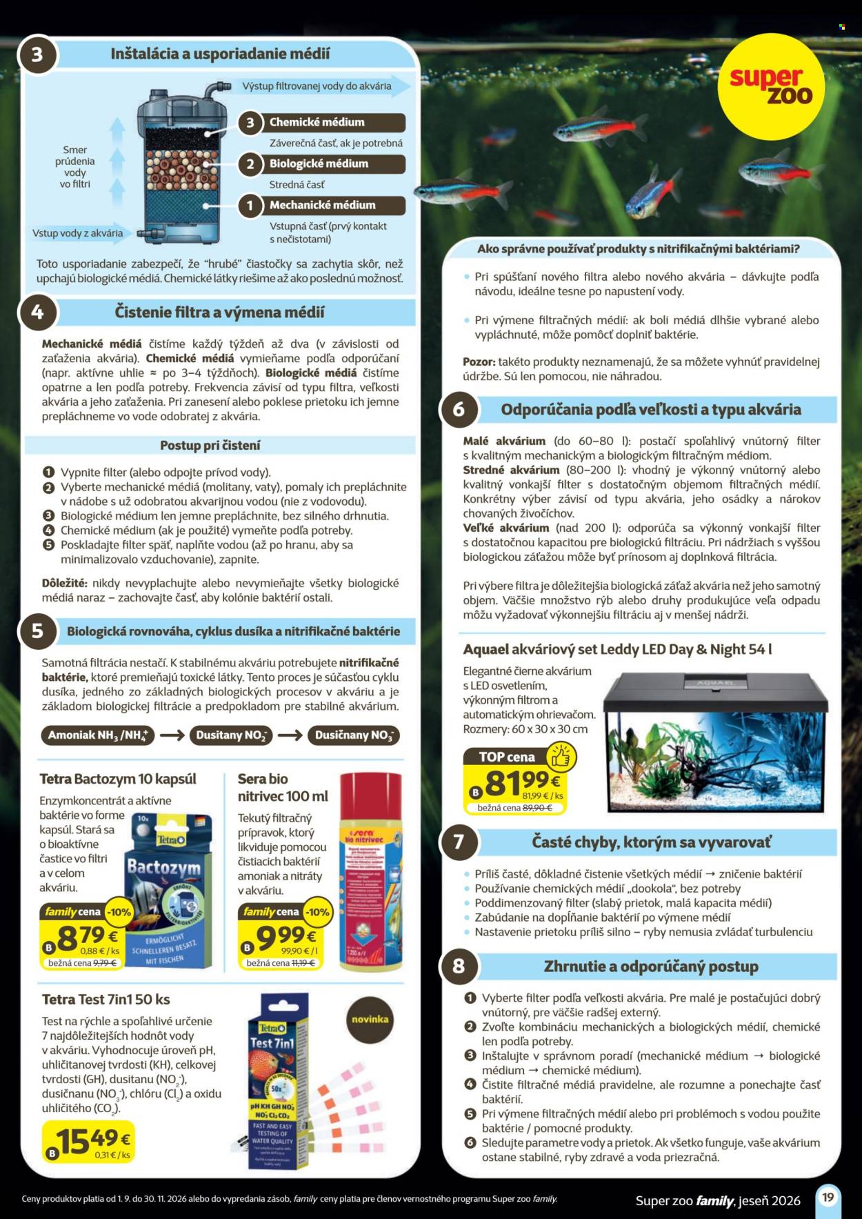 Leták SUPER ZOO. Strana 19