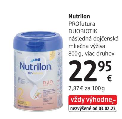 Nutrilon PROFutura DUOBIOTIK