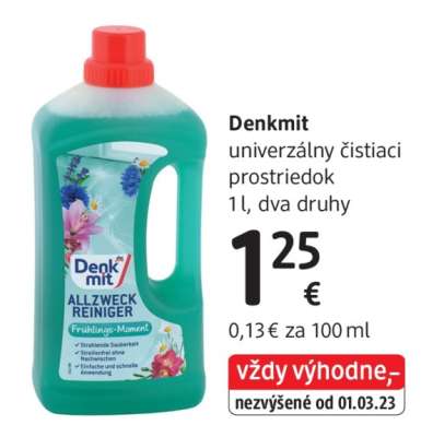 Denkmit univerzálny čistiaci prostriedok