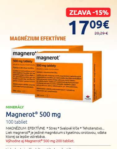 Magnerot® 500 mg