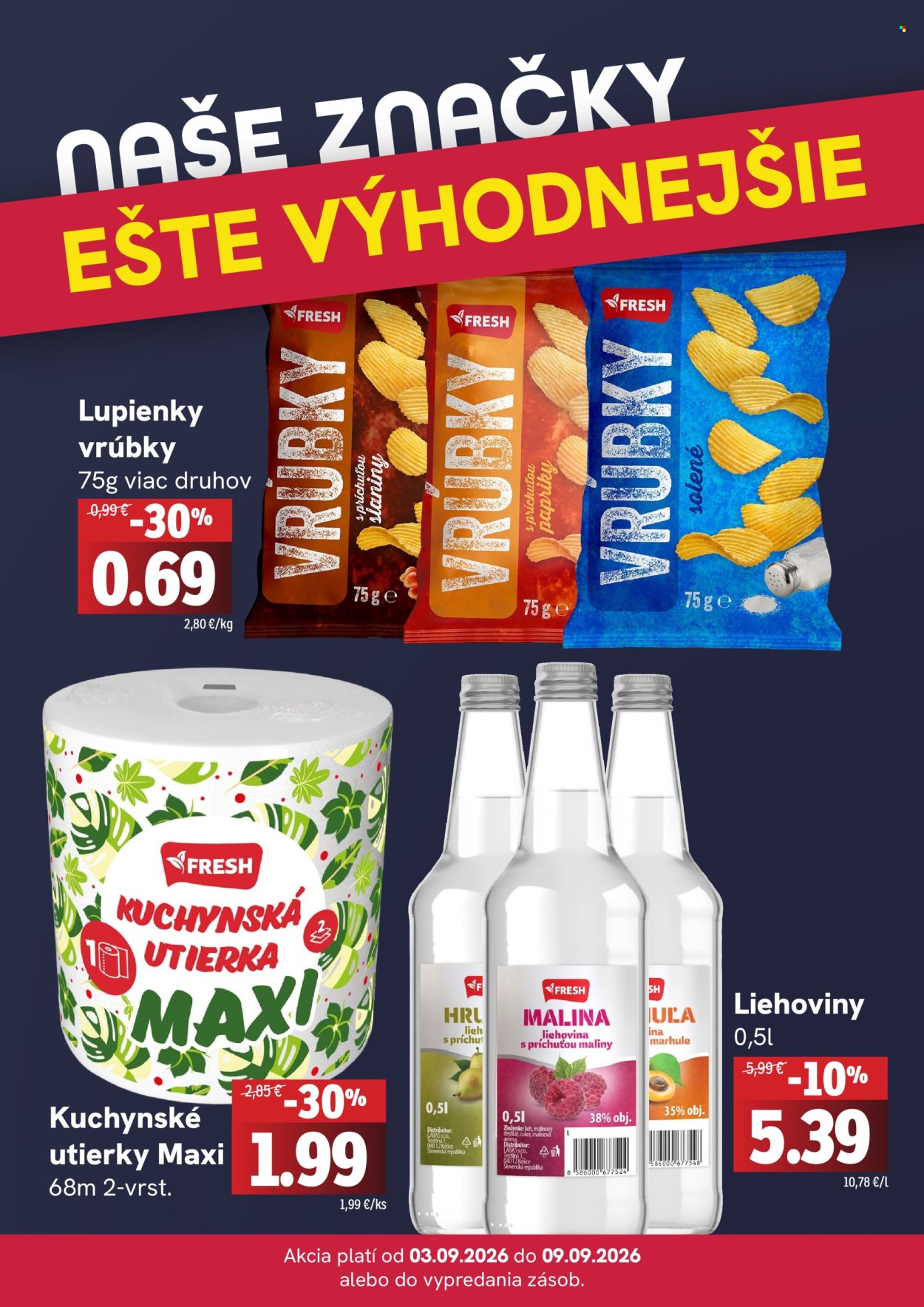 Leták FRESH - 3.9.2026 - 9.9.2026. Strana 4