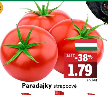 Paradajky strapcové