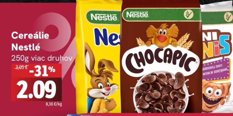 Cereálie Nestlé