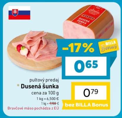 Dusená šunka