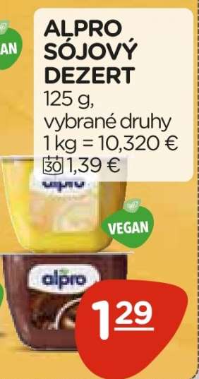 ALPRO SÓJOVÝ DEZERT