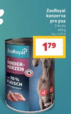 ZooRoyal konzerva pre psa