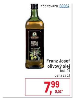 Franz Josef olivový olej