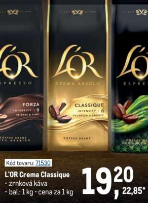 L'OR Crema Classique