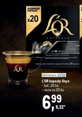 L'OR kapsuly Onyx