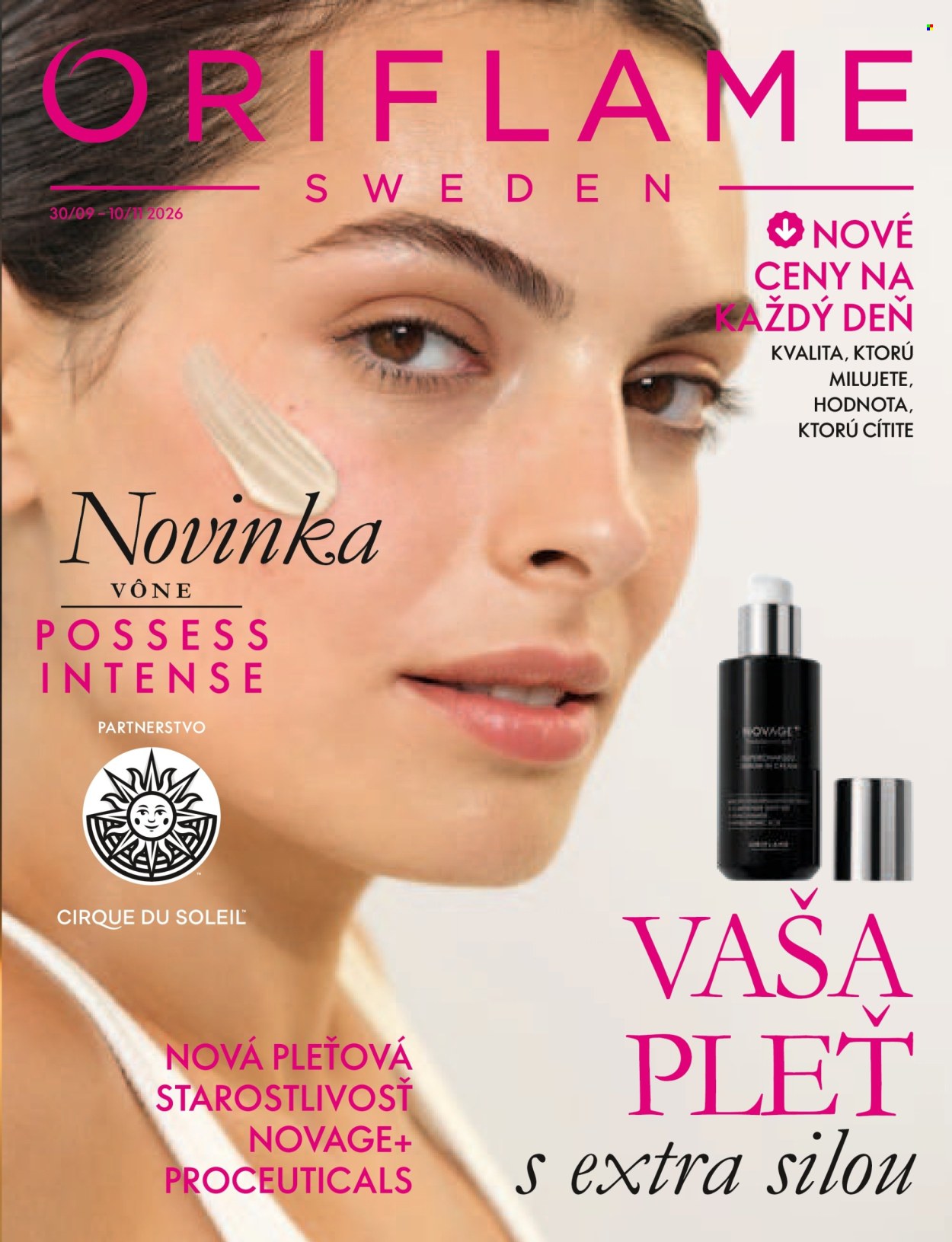 Leták Oriflame - 30.9.2026 - 10.11.2026. Strana 1