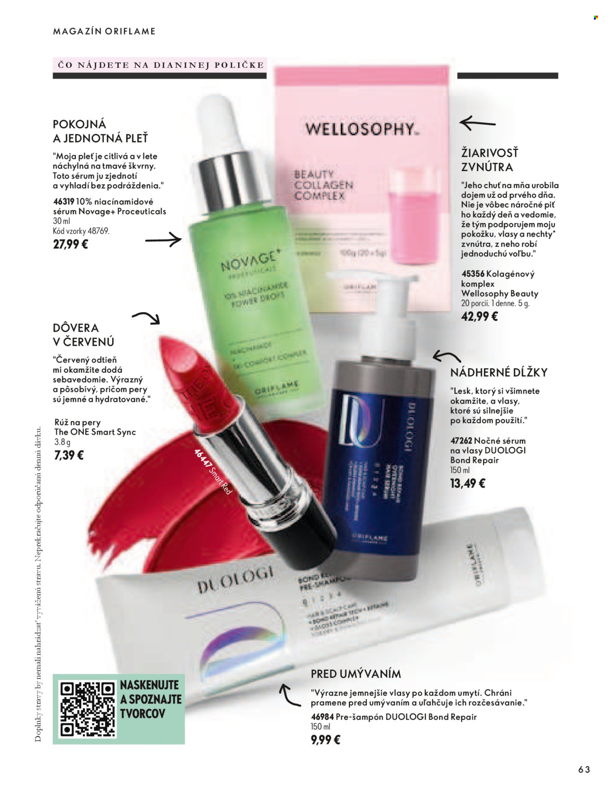 Leták Oriflame - 30.9.2026 - 10.11.2026. Strana 63