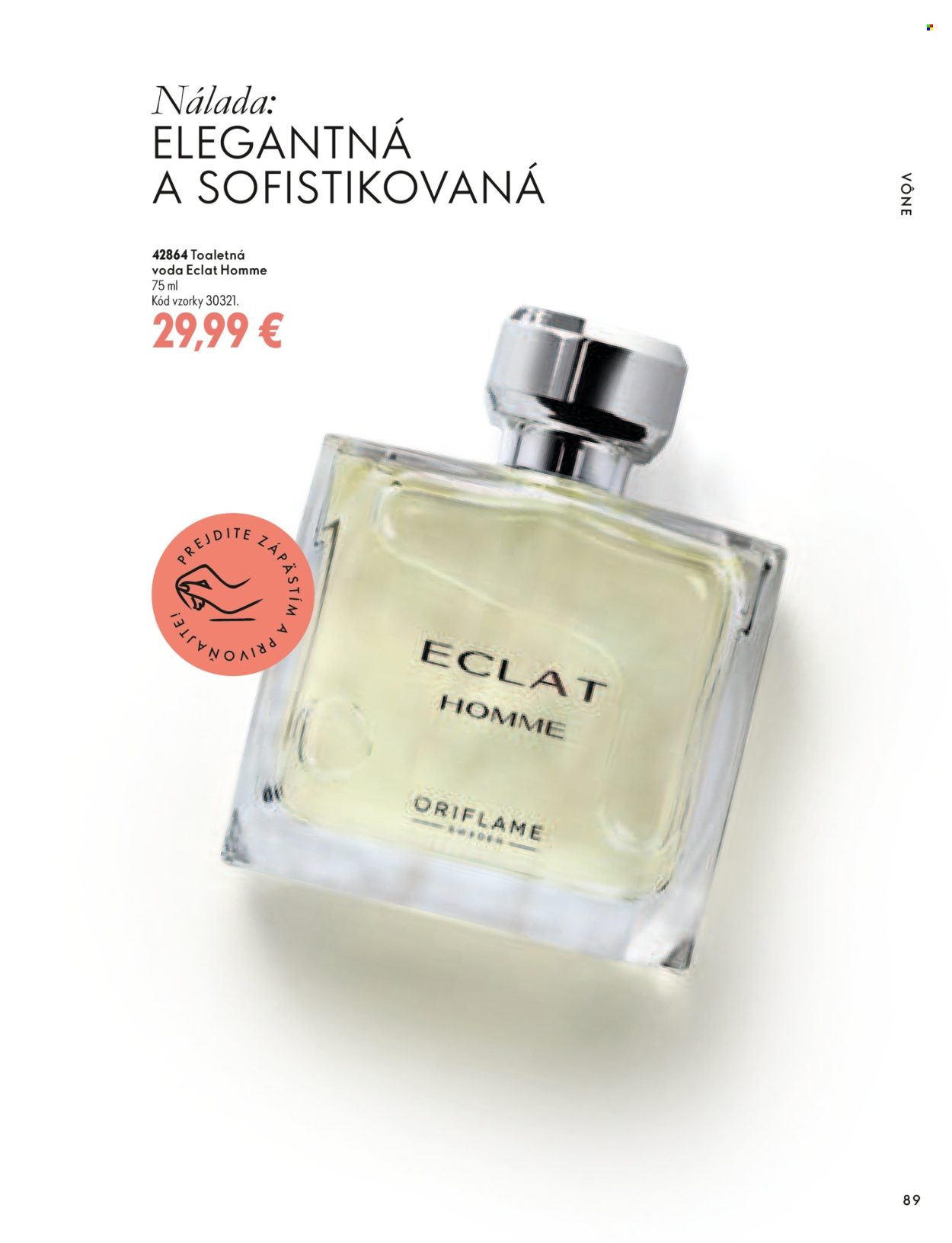 Leták Oriflame - 30.9.2026 - 10.11.2026. Strana 89