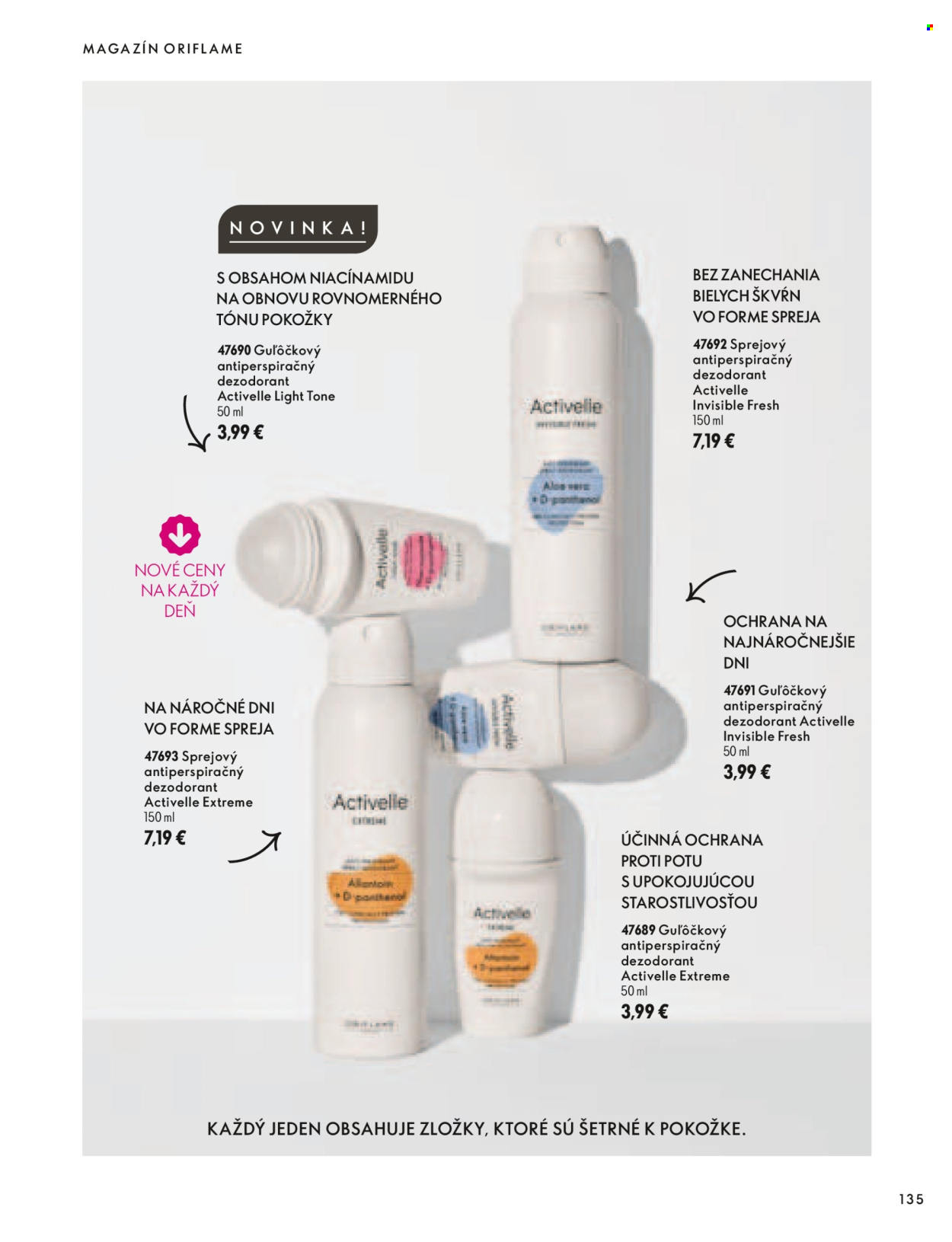 Leták Oriflame - 30.9.2026 - 10.11.2026. Strana 135