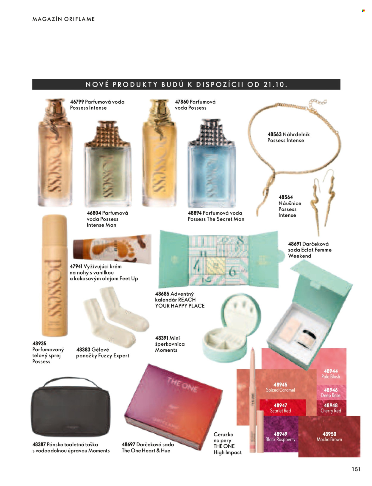 Leták Oriflame - 30.9.2026 - 10.11.2026. Strana 151