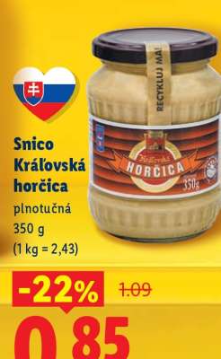 Snico kráľovská horčica