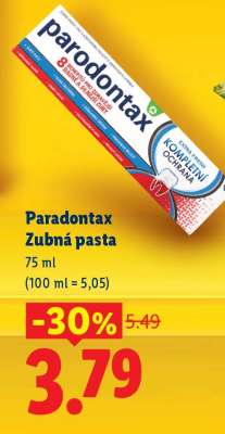 Parodontax zubná pasta