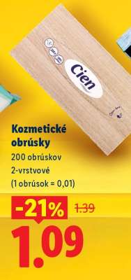 Kozmetické obrúsky